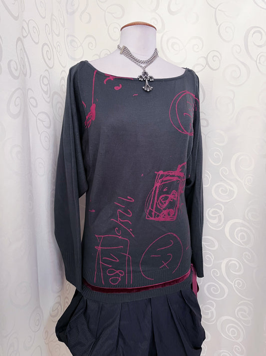 00's Desigual oversize knit balloon dress ๐๐๐