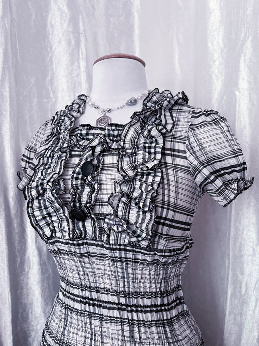 Horror protagonist / dark coquette top ๐ฆ๐๏ธ๐ท
