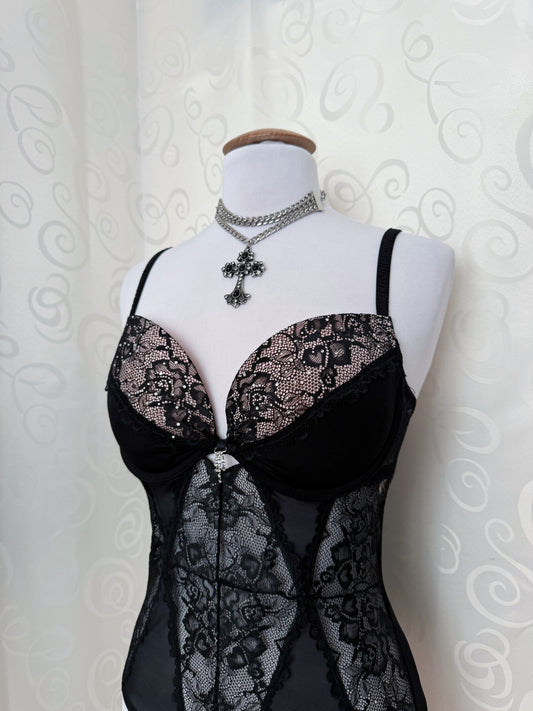Whimsy Lacey bustier/corset top ๐โจ