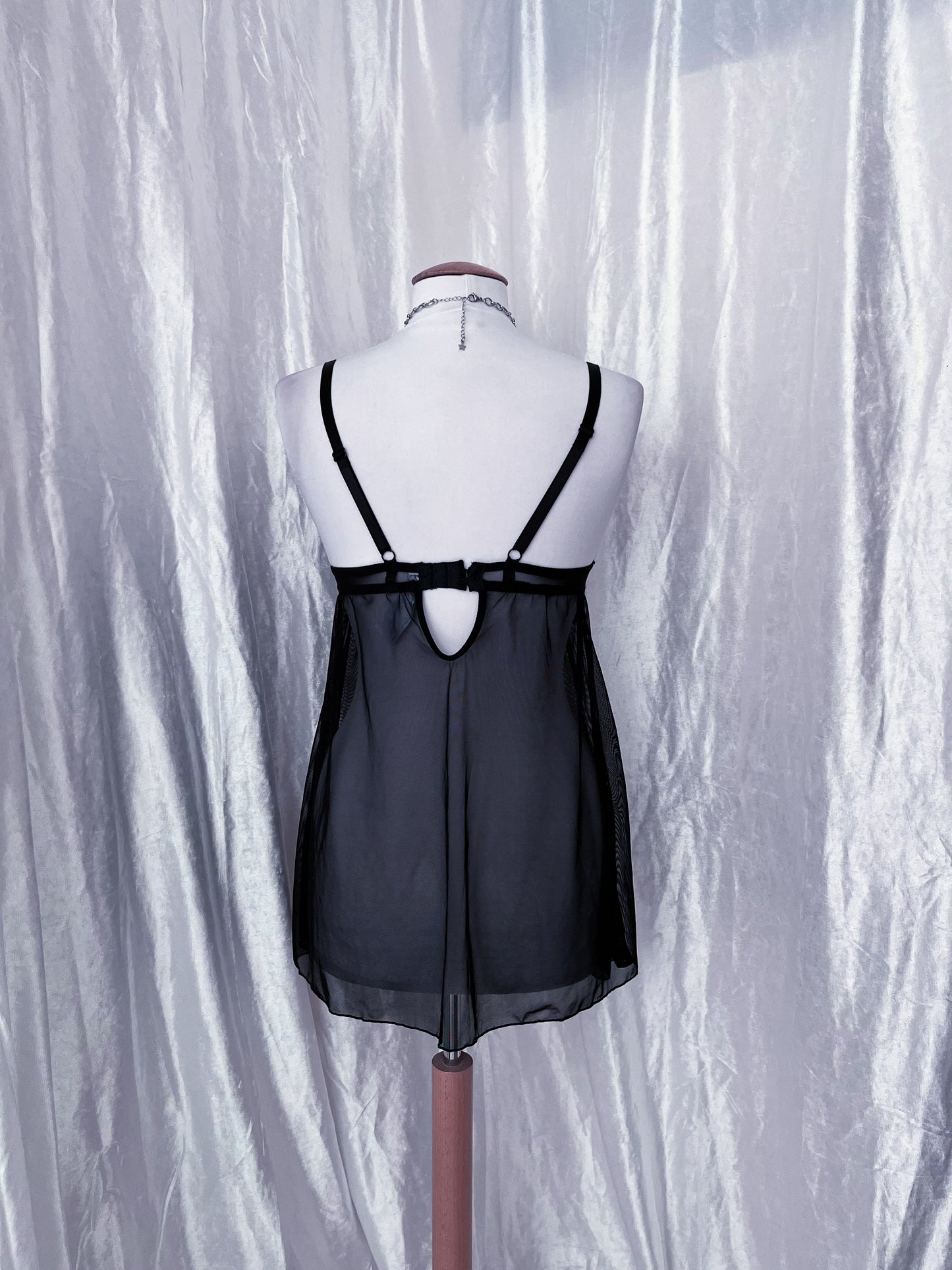 Gothic mesh babydoll 🖤🦇