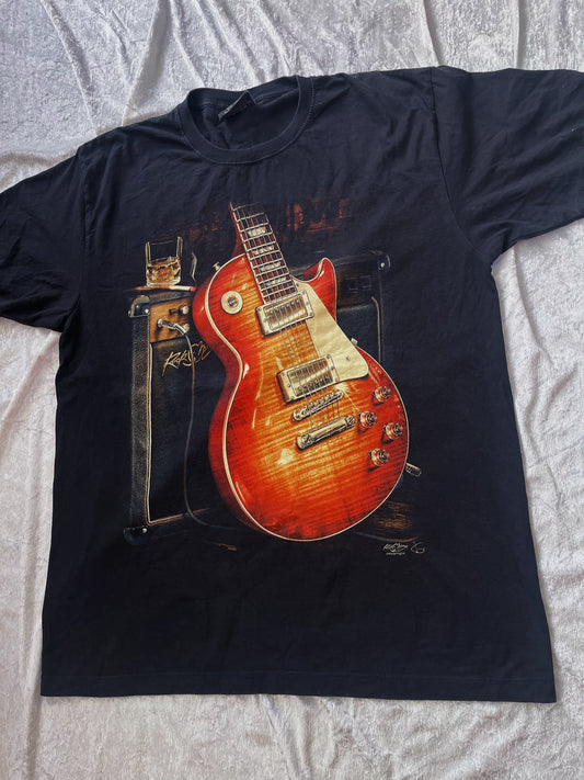 Men’s/Masc cotton Guitar T-Shirt 🎸