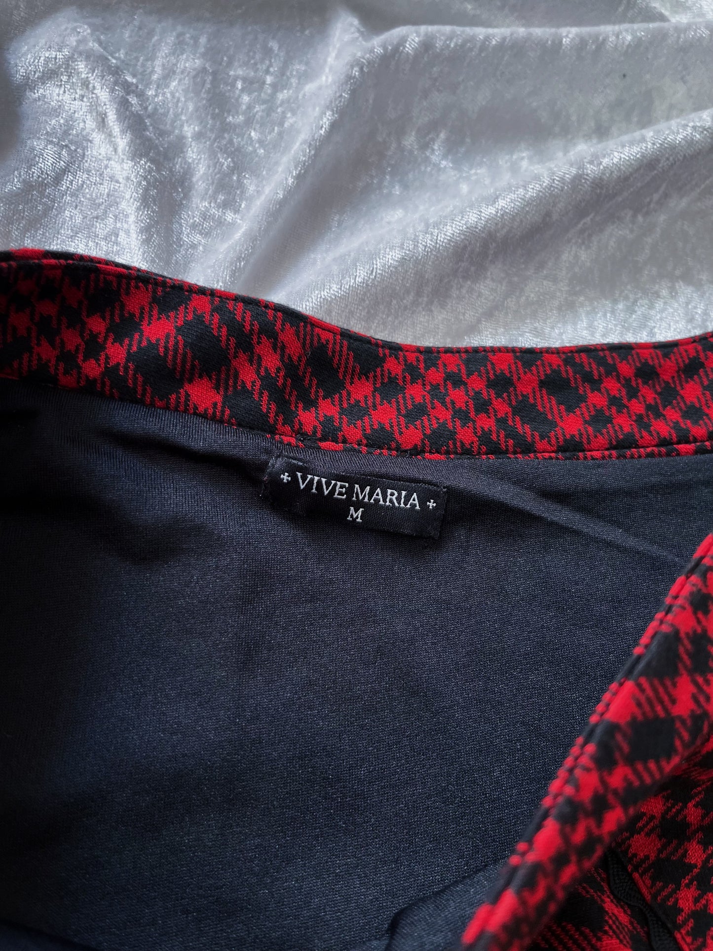 VIVE MARIA Gambling Girl Skirt red allover 🃏