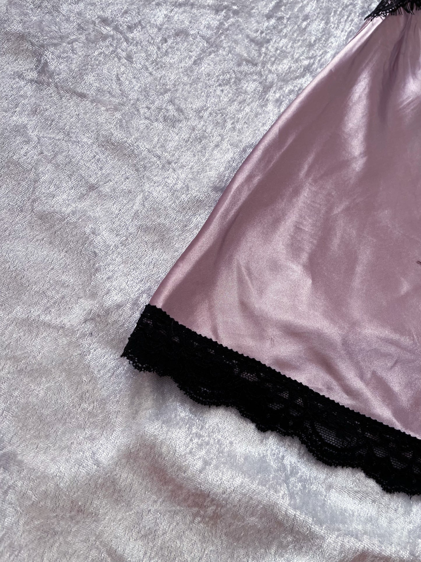 Joan Of Arc Reworked lilac saten & lace nightgown 💜🗡️