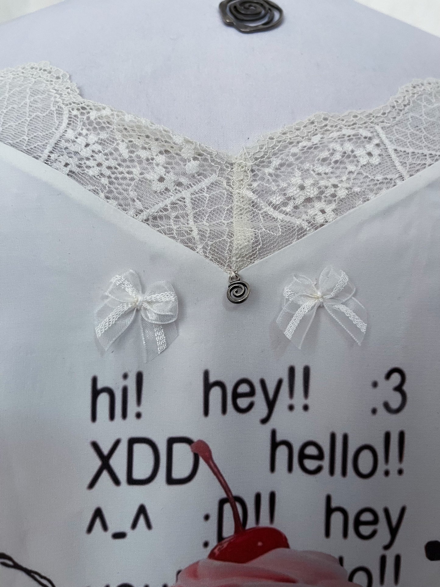 :3 No brain Reworked see-through cami top