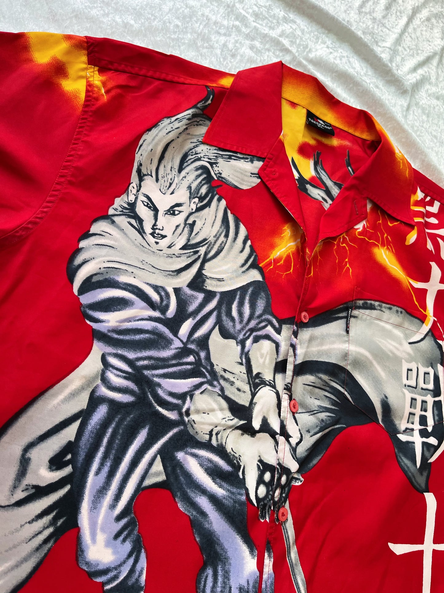 Insane vintage rare Samurai shirt 🍥🗡️