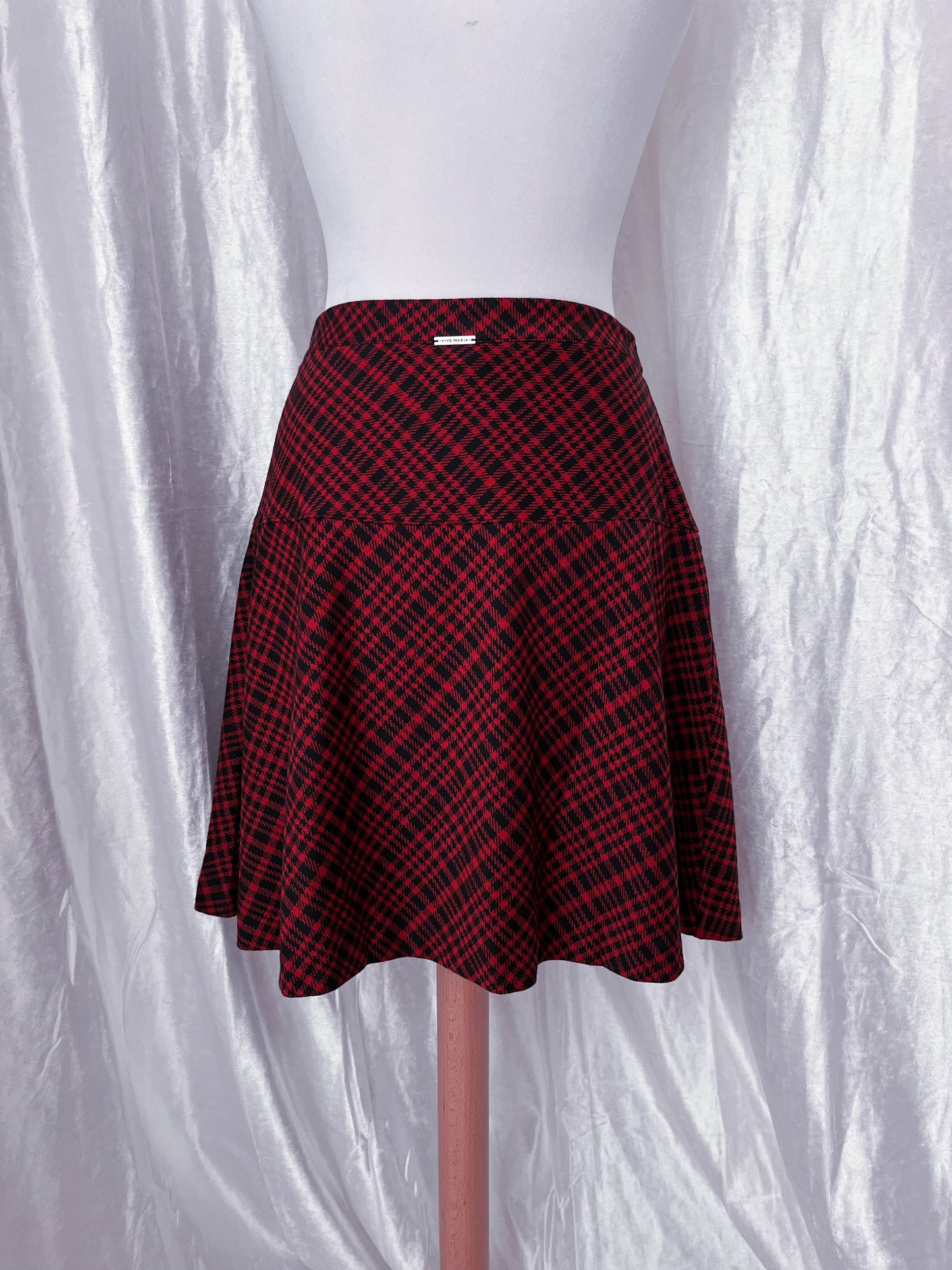VIVE MARIA Gambling Girl Skirt red allover 🃏