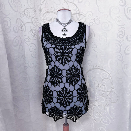 00’s Nicowa spider knit top 🕷️