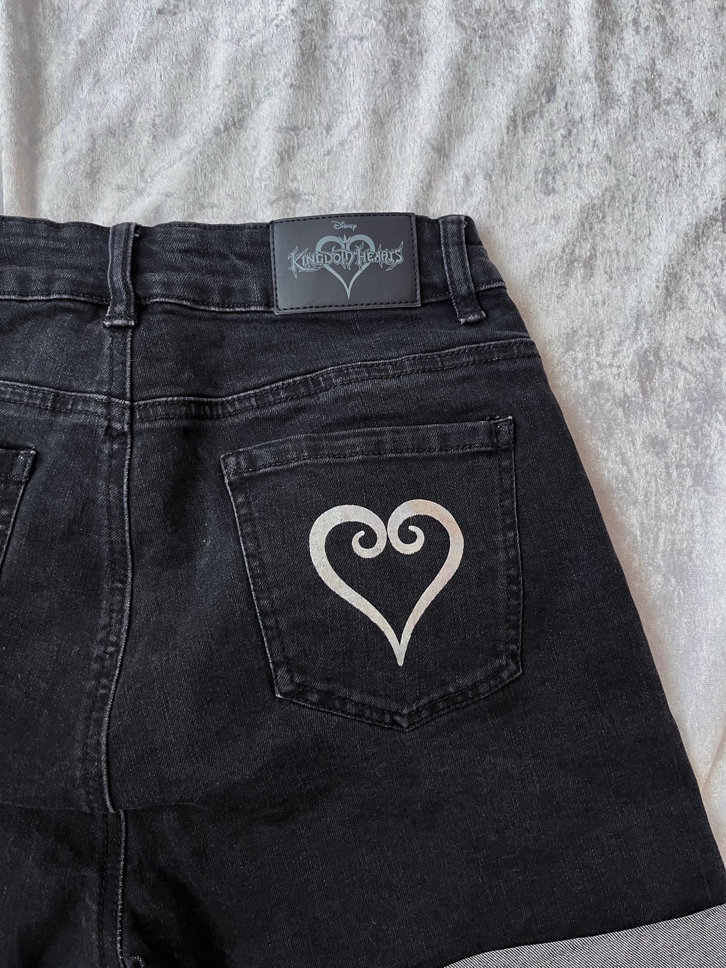 Kingdom Hearts Kairi’s Blade EMP denim shorts 🖤🗝️