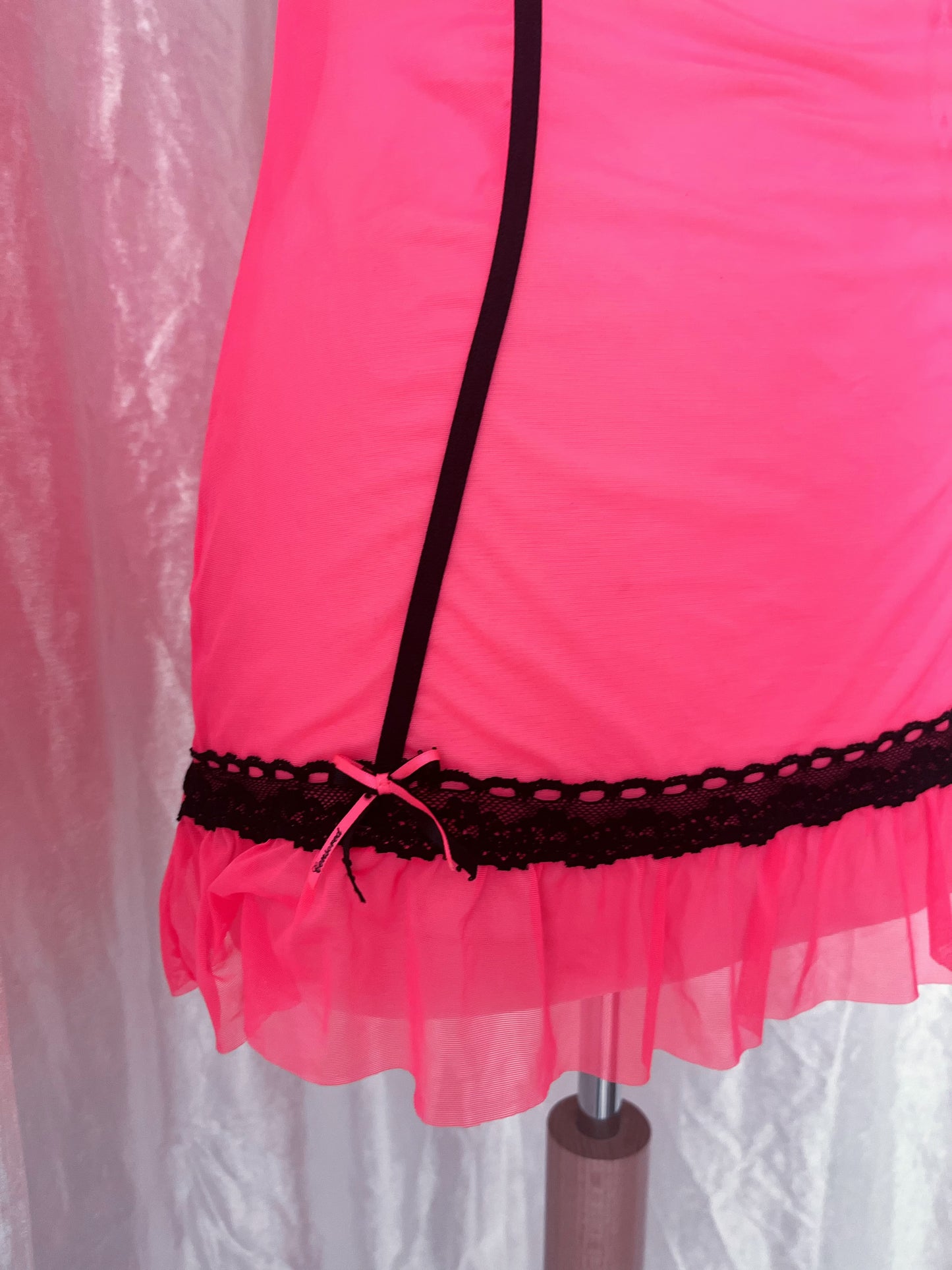 Hot stabilo pink babydoll bustier 💞