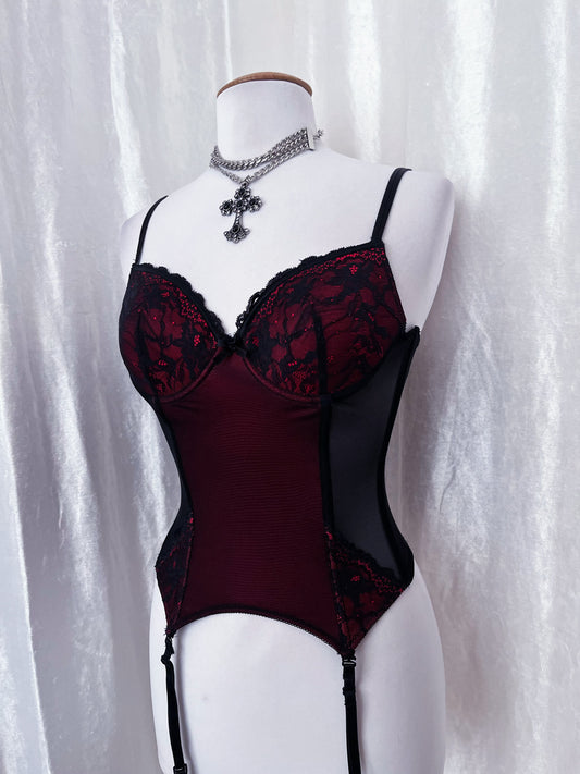 Vampire mesh corset top π©Έ