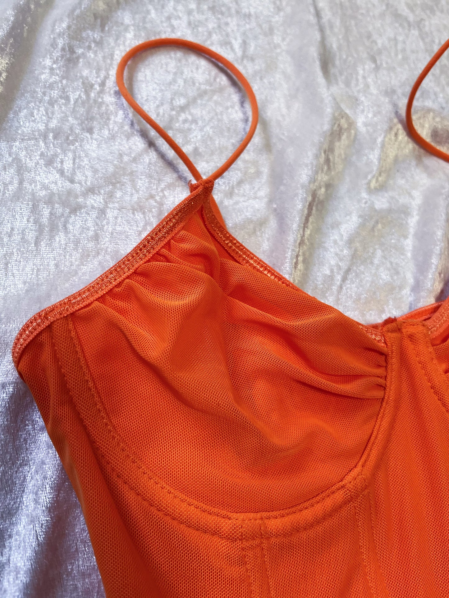 Crop corset style top