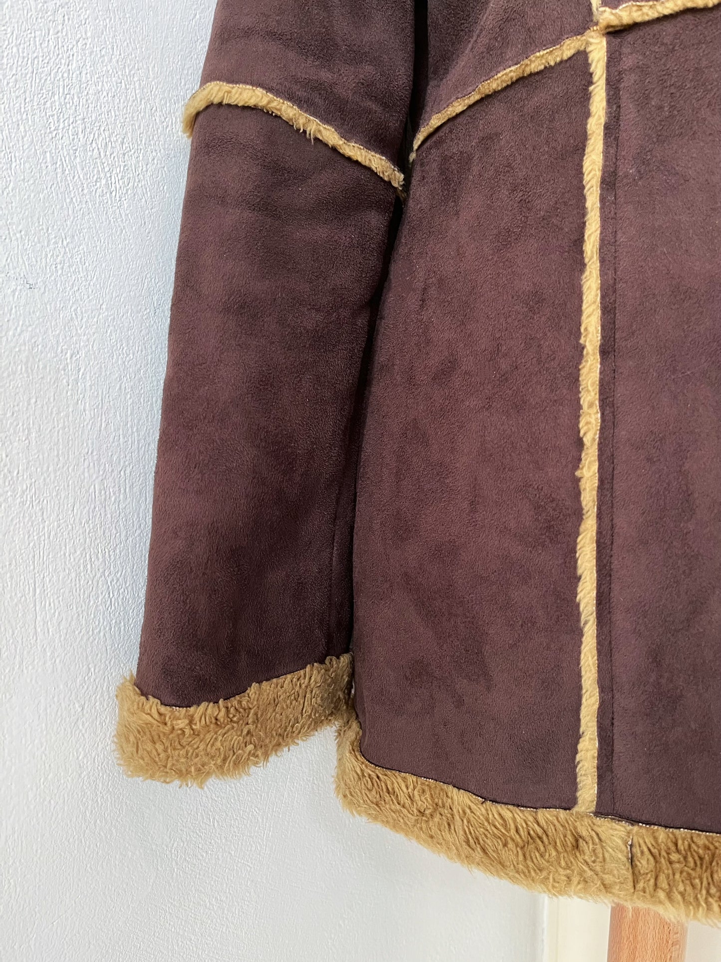 Y2K Afghan style coat