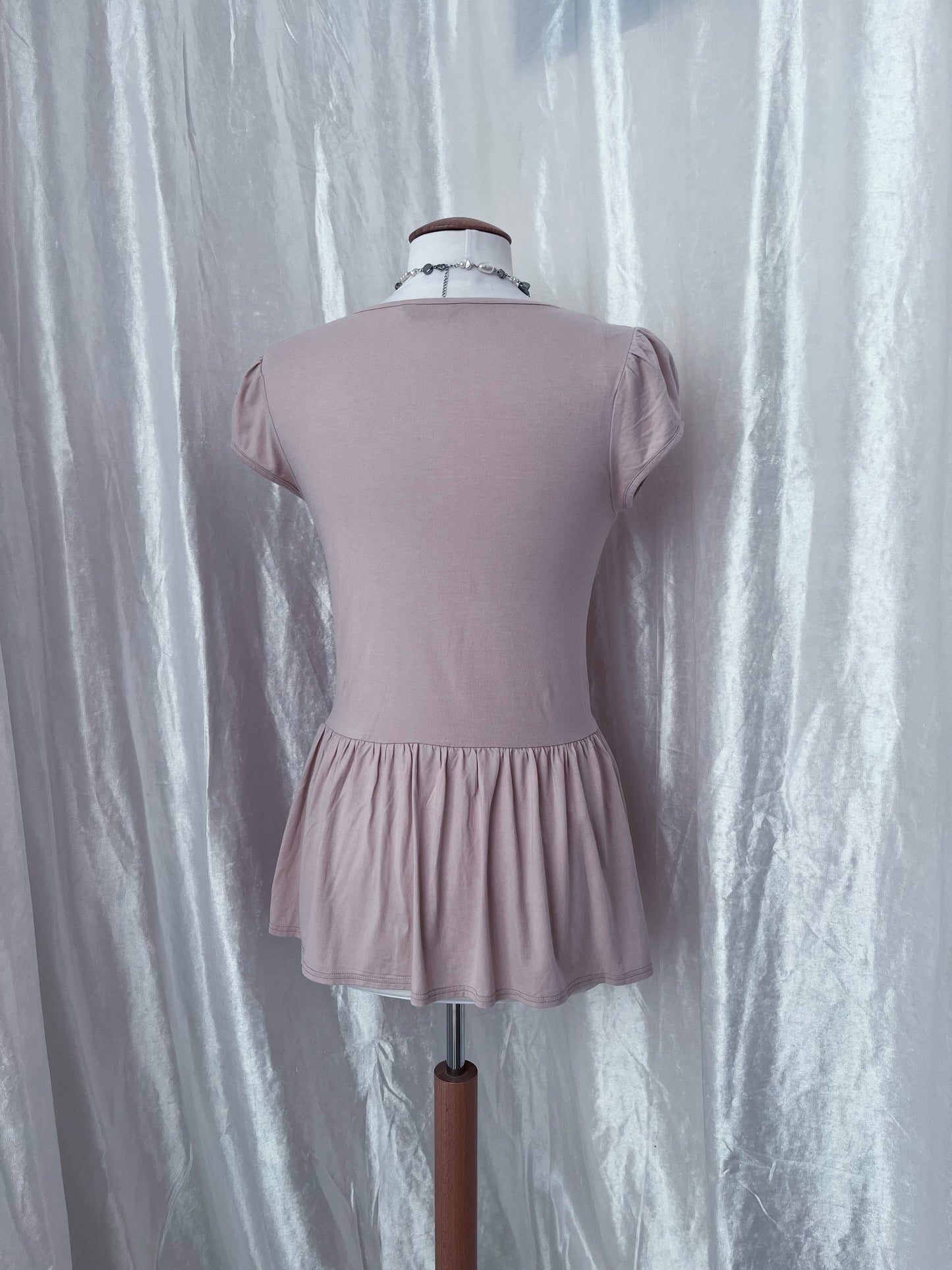 Miss Selfridge coquette lolita pink rose top ππΉ
