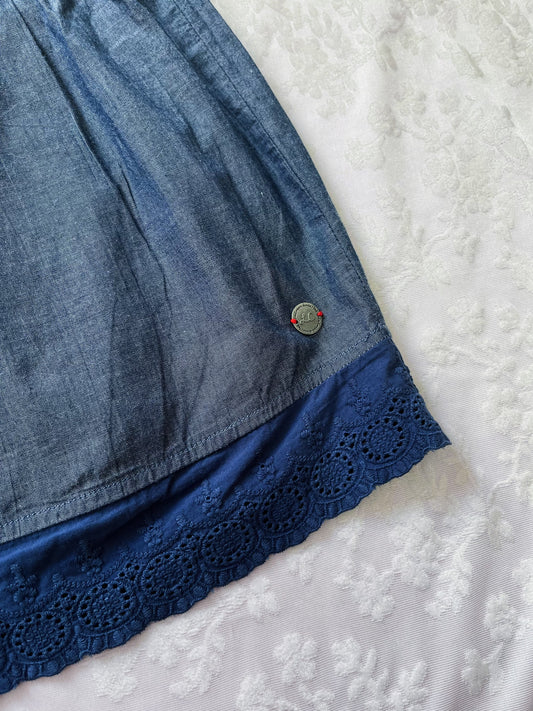 Cutest light blue skirt