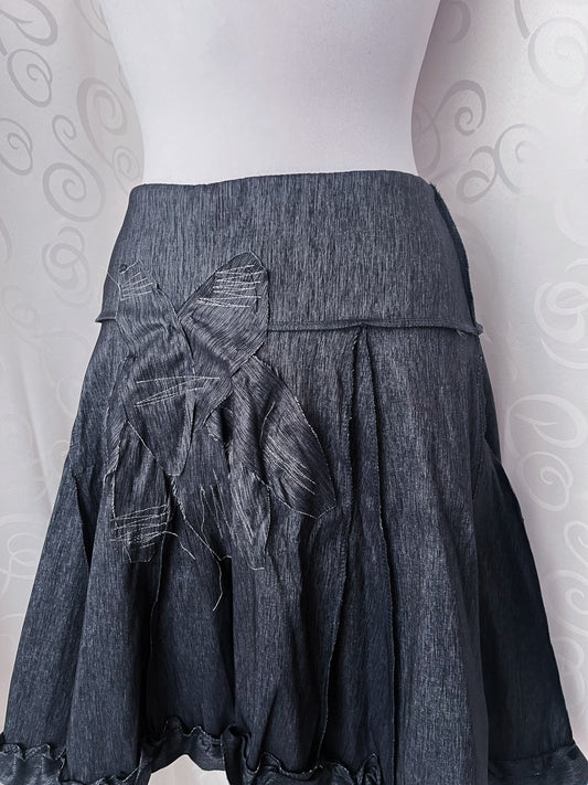 00βs whimsygoth grey skirt ππ©Ά