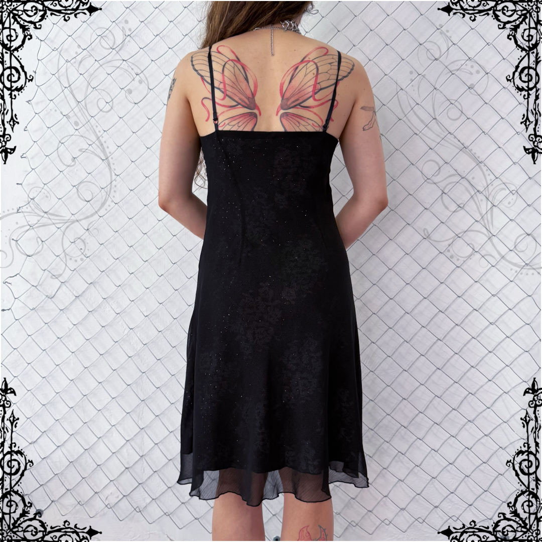 00โs whimsygoth/witchy black dress ๐๐ช