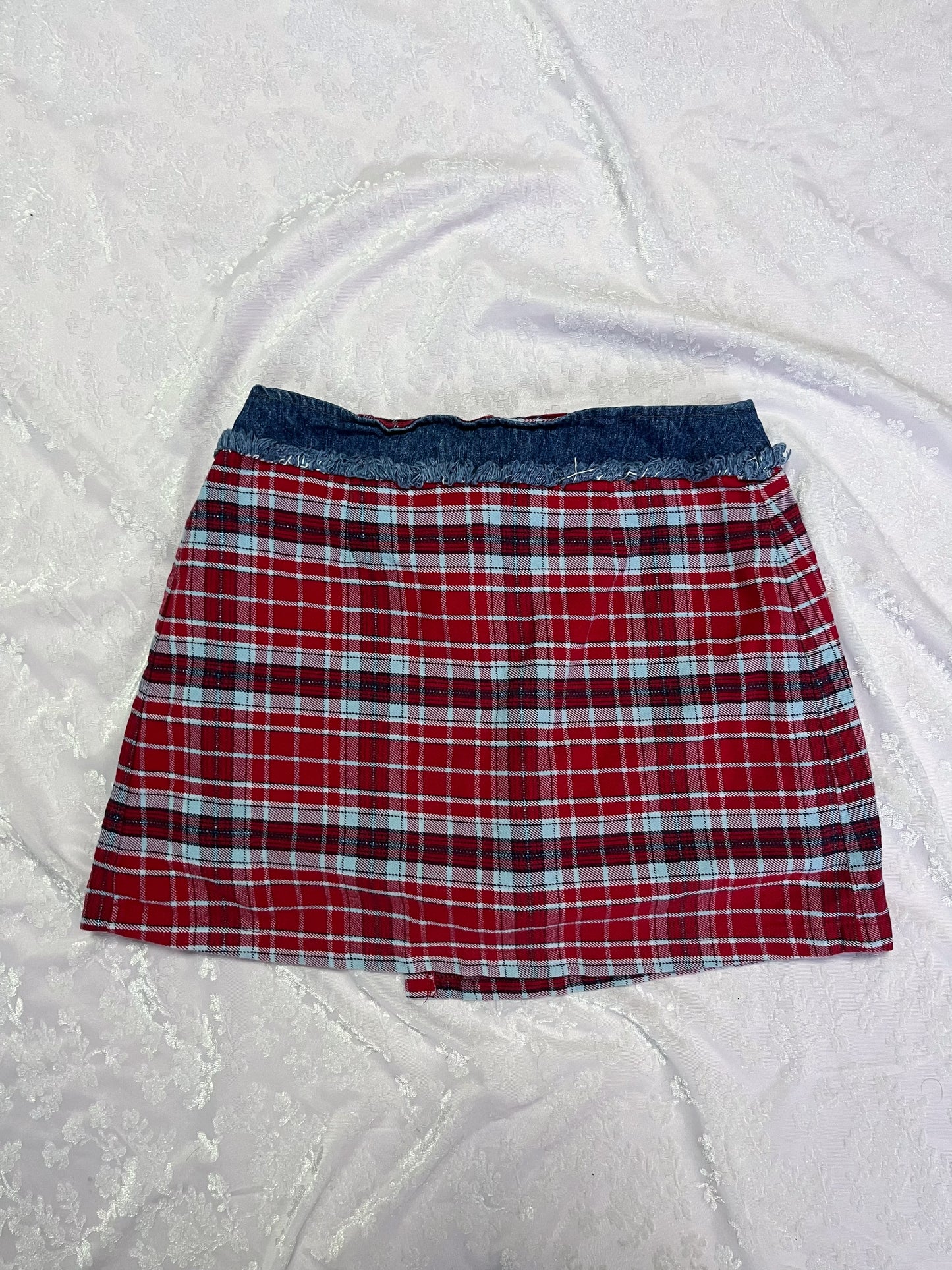 Iconic checked skorts