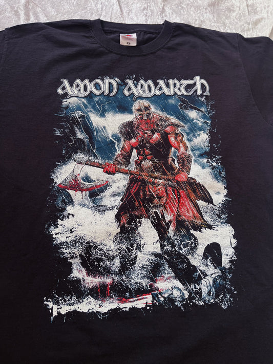 Men’s/Masc Amon Amarth Jomsviking European Tour 2016 T-Shirt 🪓