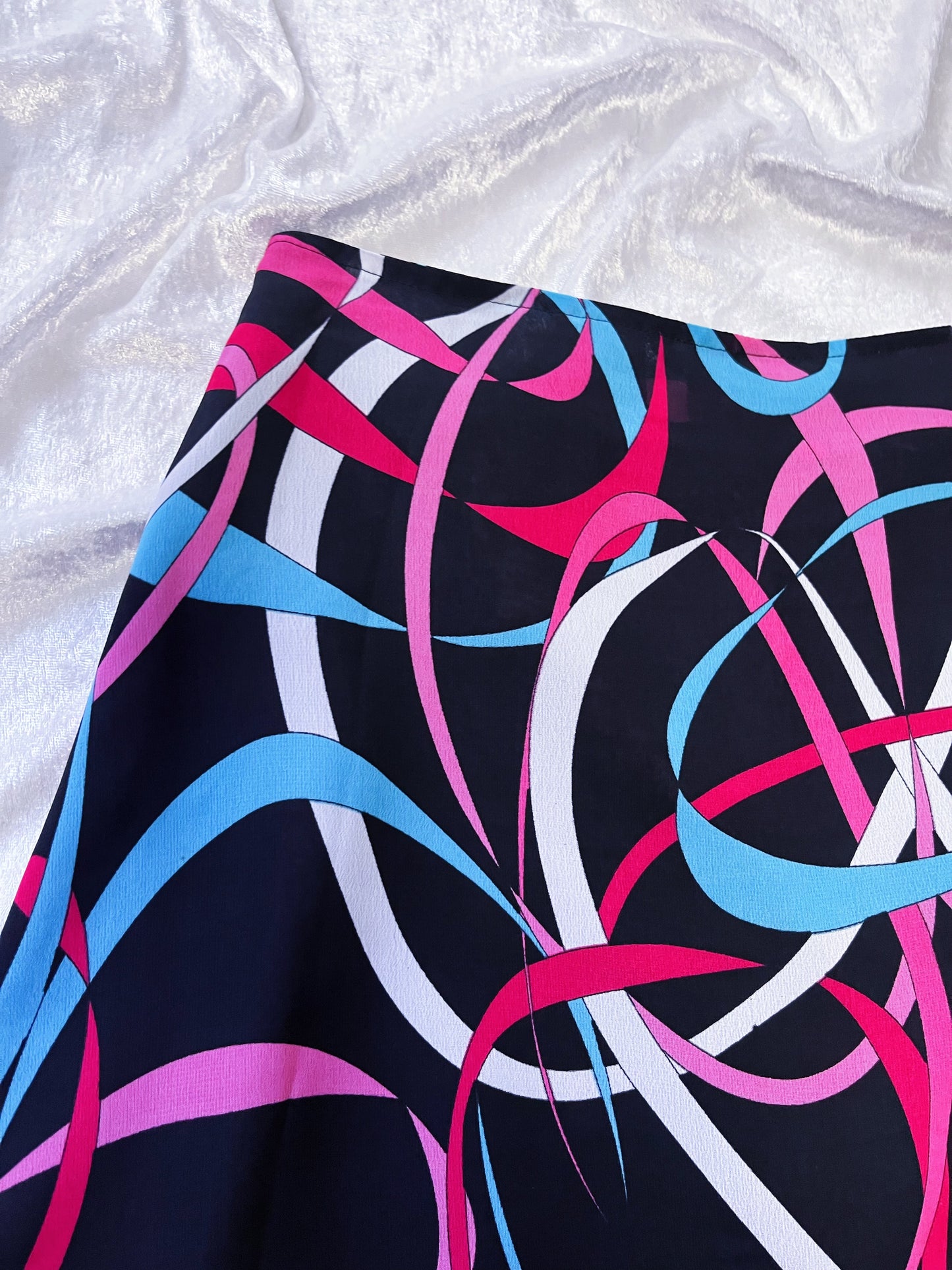 Y2K witchy asymmetrical skirt