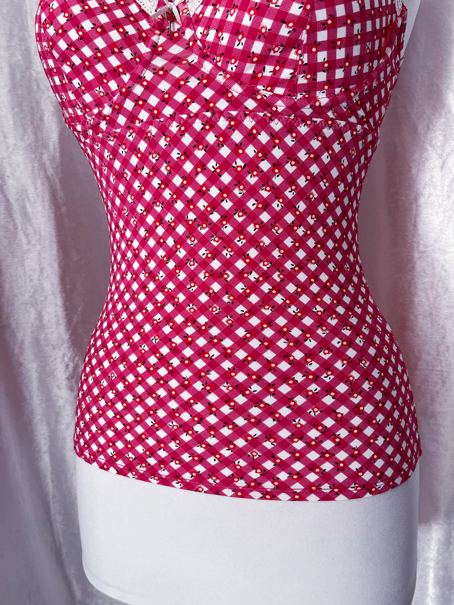 Beautiful picnic coquette bustier top 💐🎀