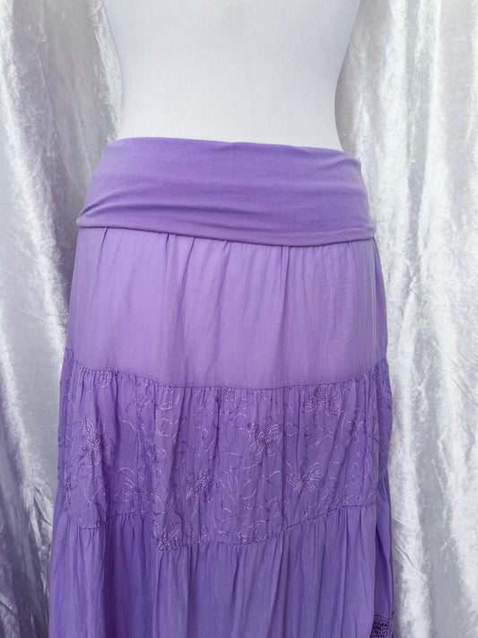 Fairy coquette lilac cotton skirt ๐๐