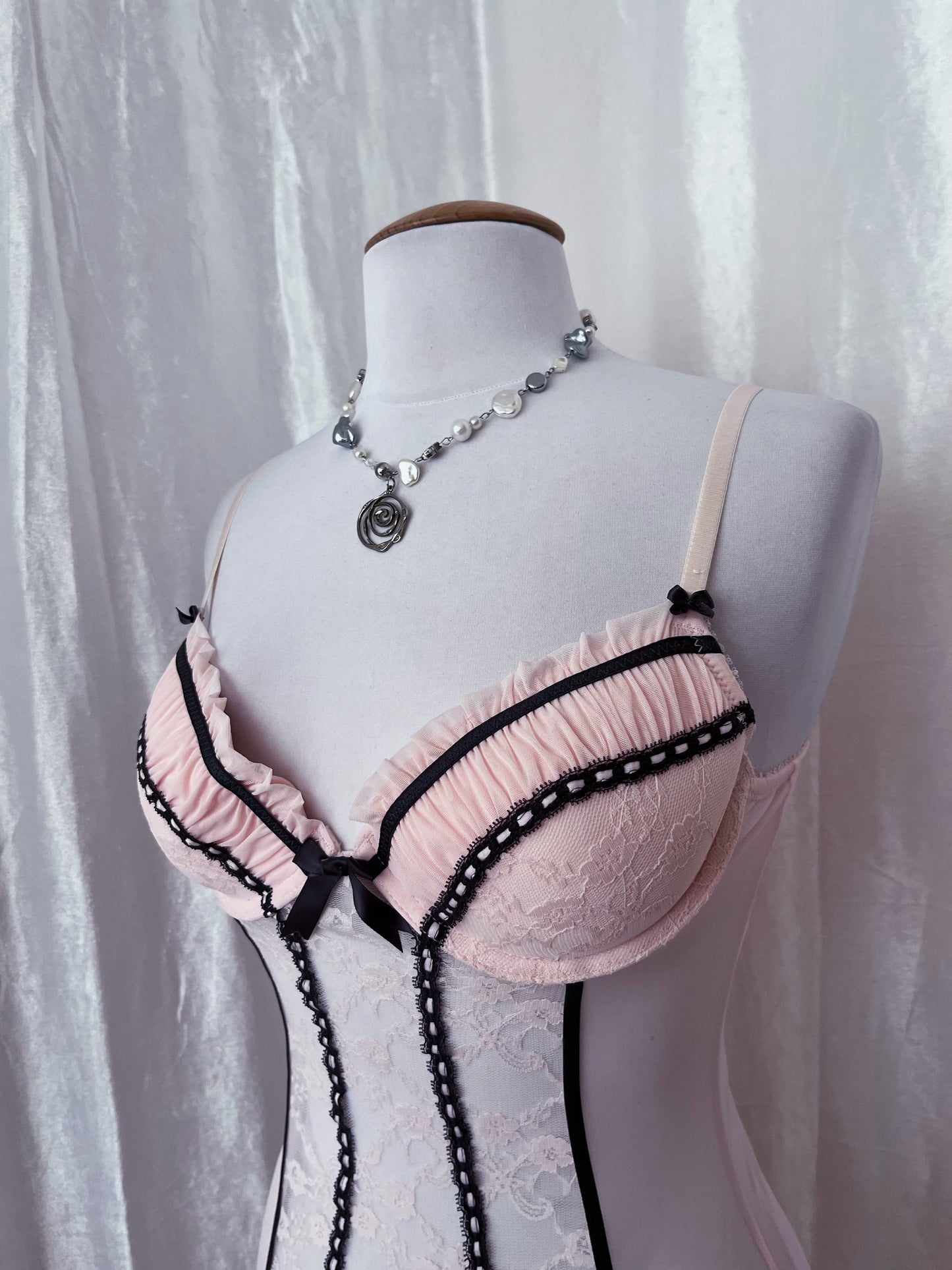 Fairy coquette see-through & lace babydoll 🎀🧚🏻