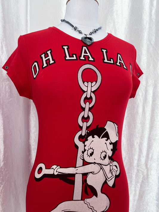 Vintage Zara x Betty Boop cotton tee β€οΈ