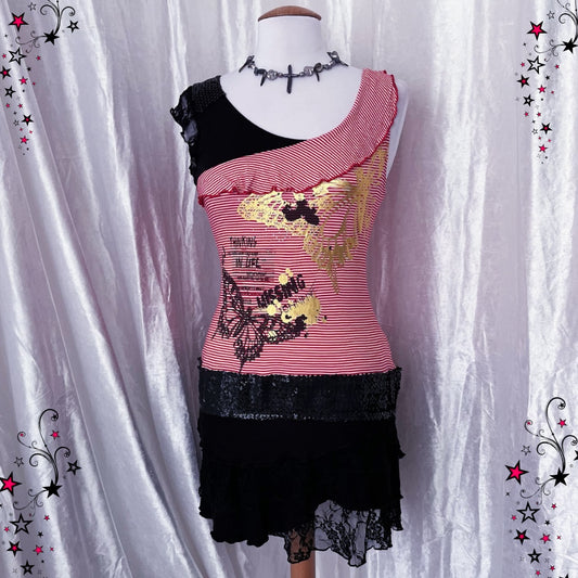 00โs iconic Scene/Emo dress
