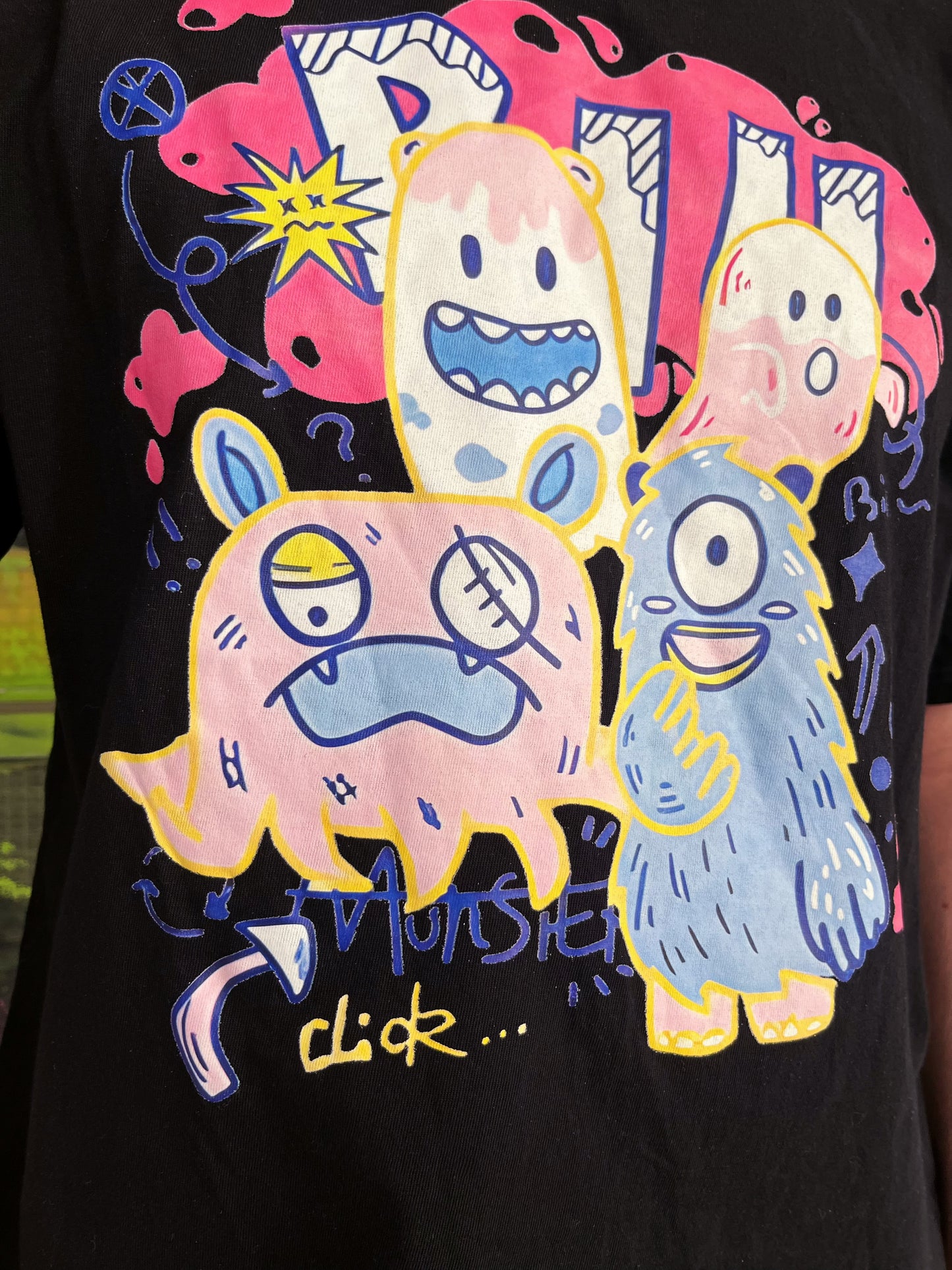 Asian colorful monsters T-Shirt ๐๐