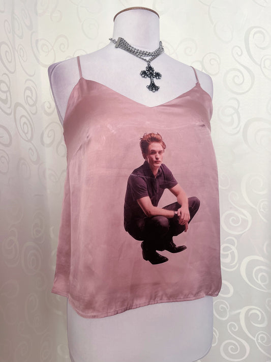 Vampire boyfriend REWORKED satin cami top ππ§π»ββοΈ