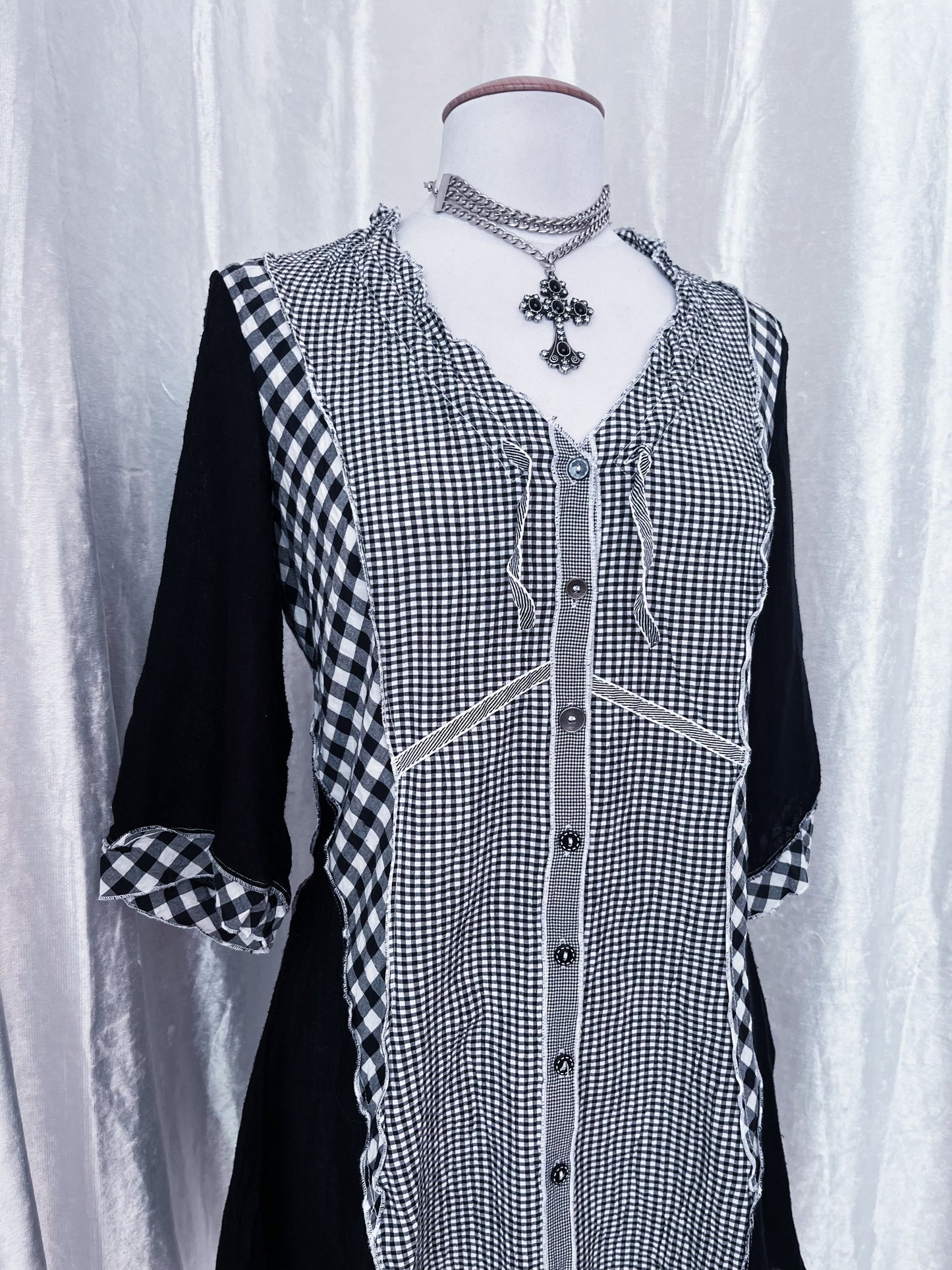 ♱Dark Coquette Milkmaid dress♱