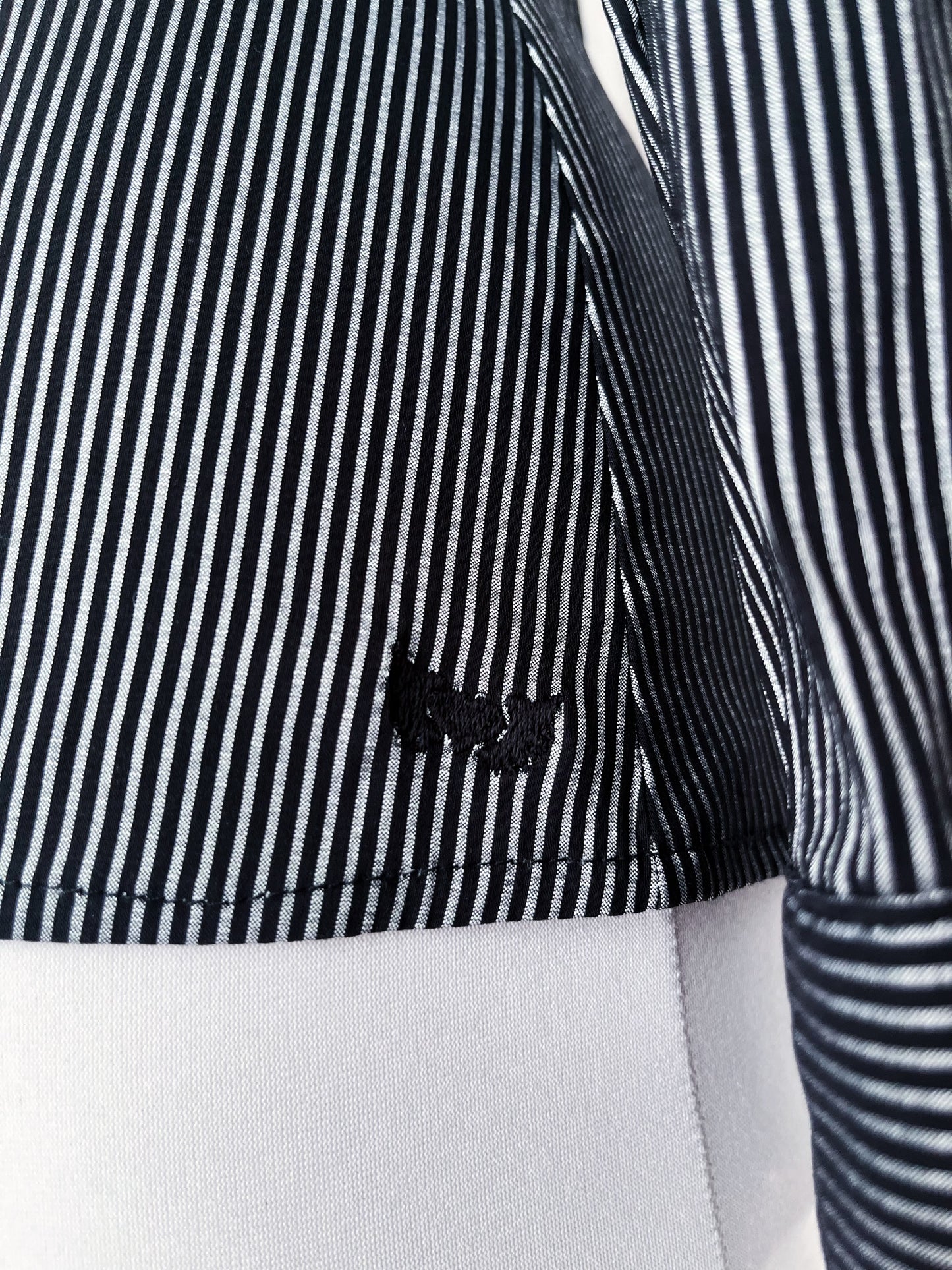Gothic lolita striped victorian style shirt 🎀🗝️