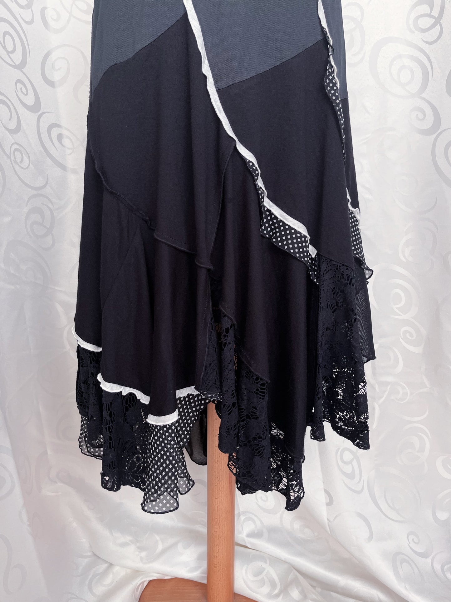 00’s Biba fairy polka asymmetrical skirt 🦋