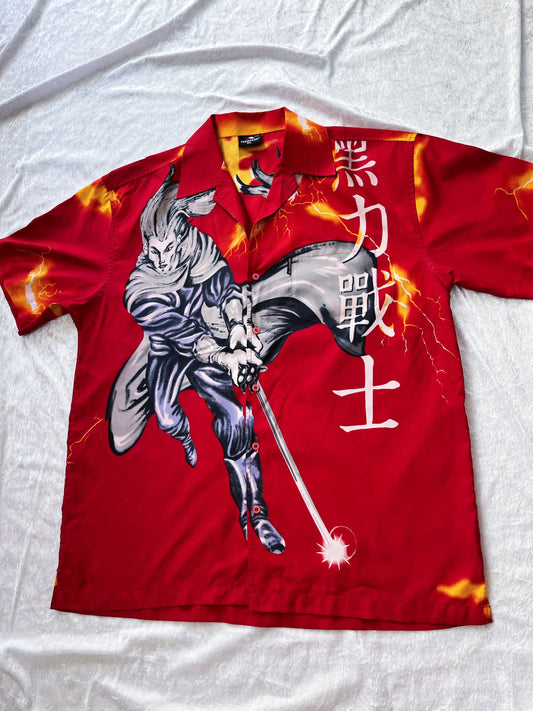 Insane vintage rare Samurai shirt 🍥🗡️