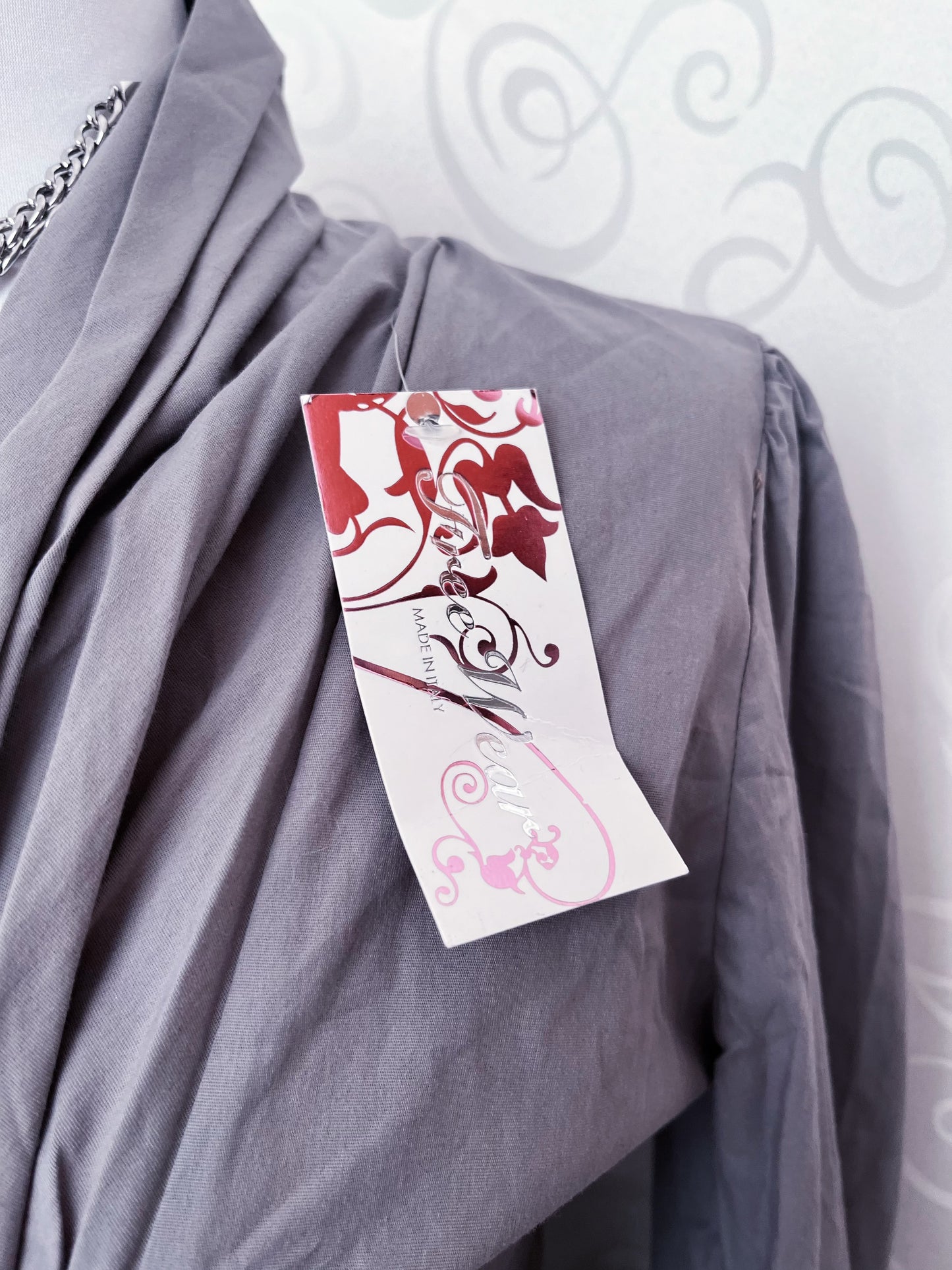 00’s deadstock gothic grey shirt 👻🌀