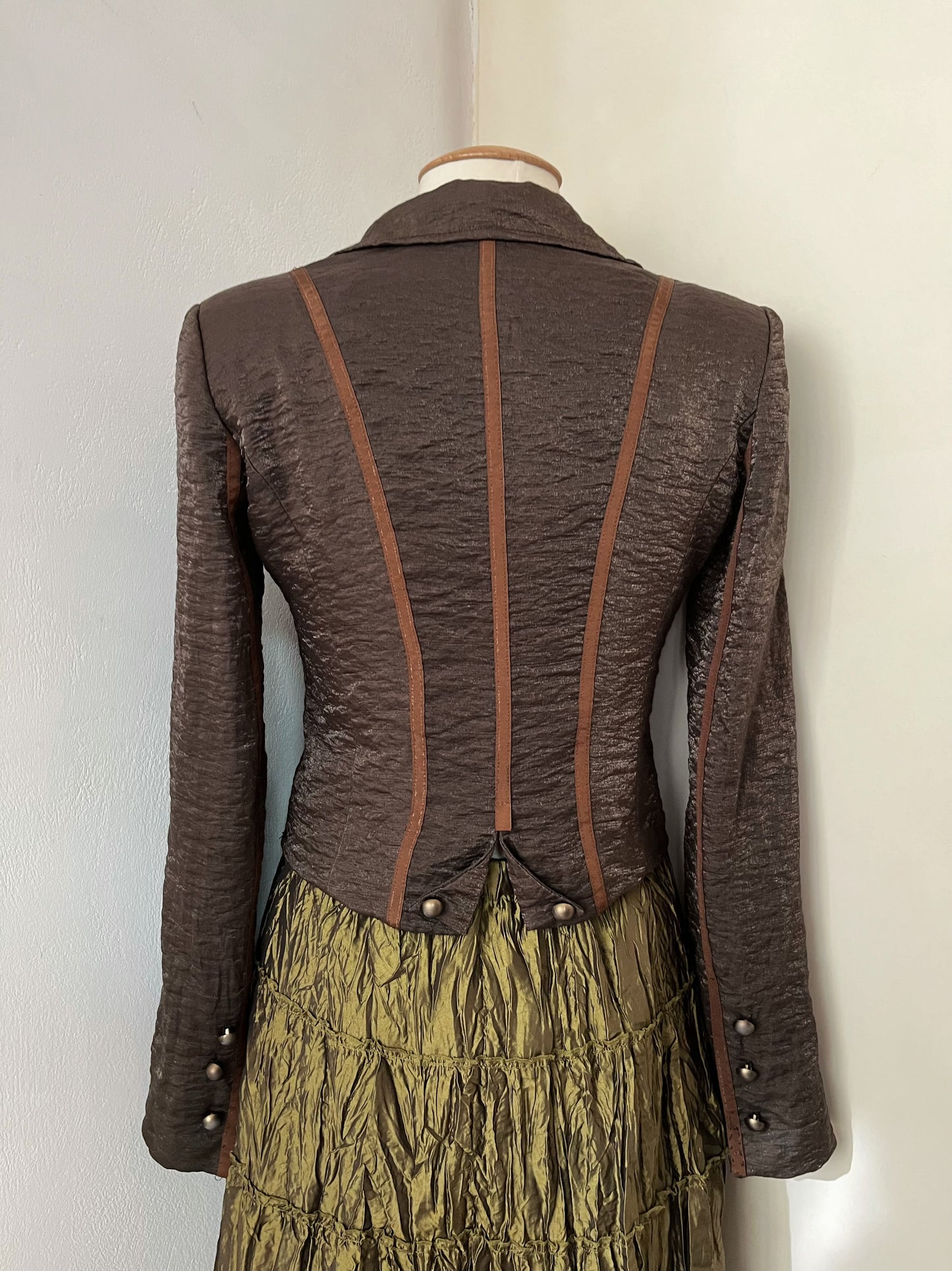 Whimsy vintage brown blazer in military style ⚜️