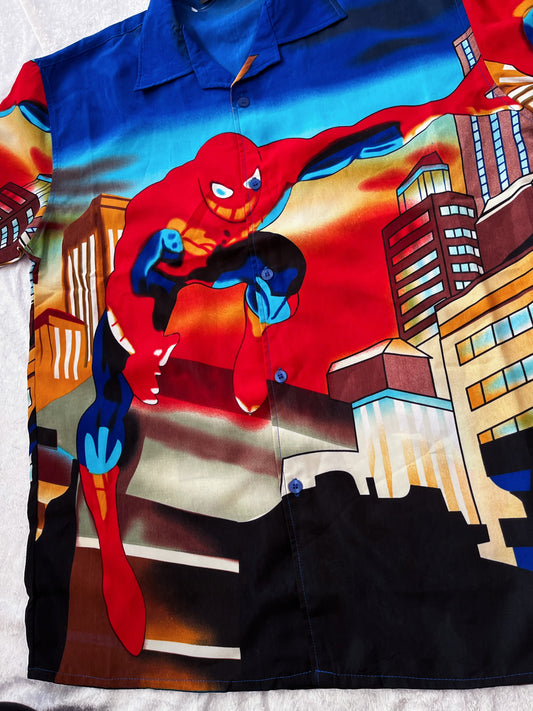 Menโs iconic โSpodermanโ shirt ๐ท๏ธ๐ธ๏ธ