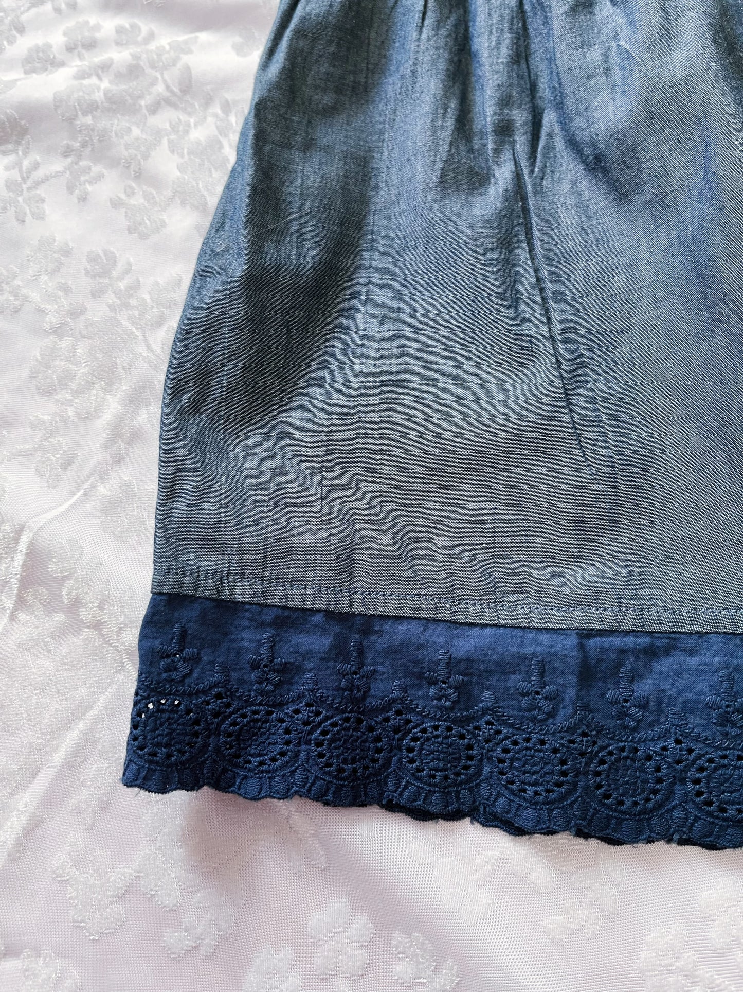Cutest light blue skirt