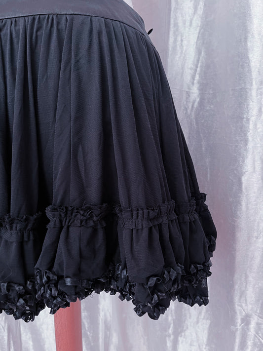 Gothic / dark coquette skirt ๐ค