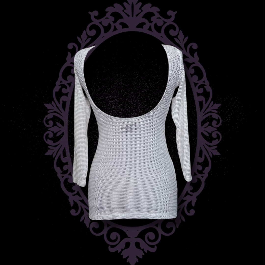 It’s still you REWORKED fishnet tunic/dress 🦌🩰