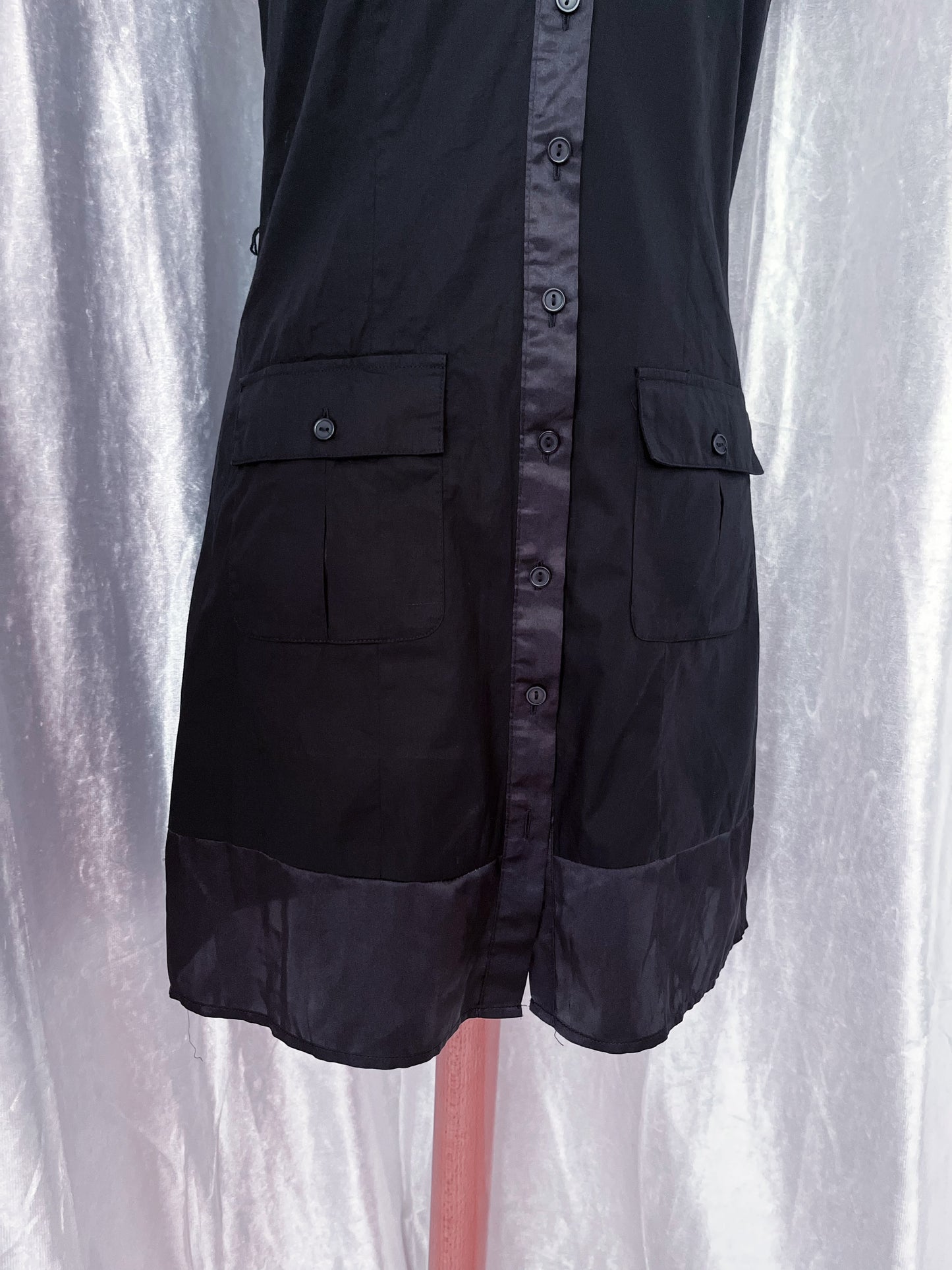 Alt Street/Office button-up cotton dress 🗝️💀