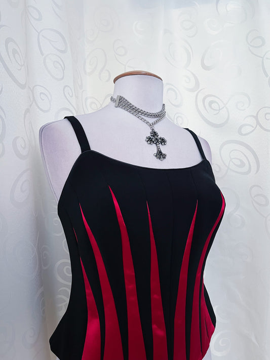 Vintage Gothic Vampire corset style top π©Έ