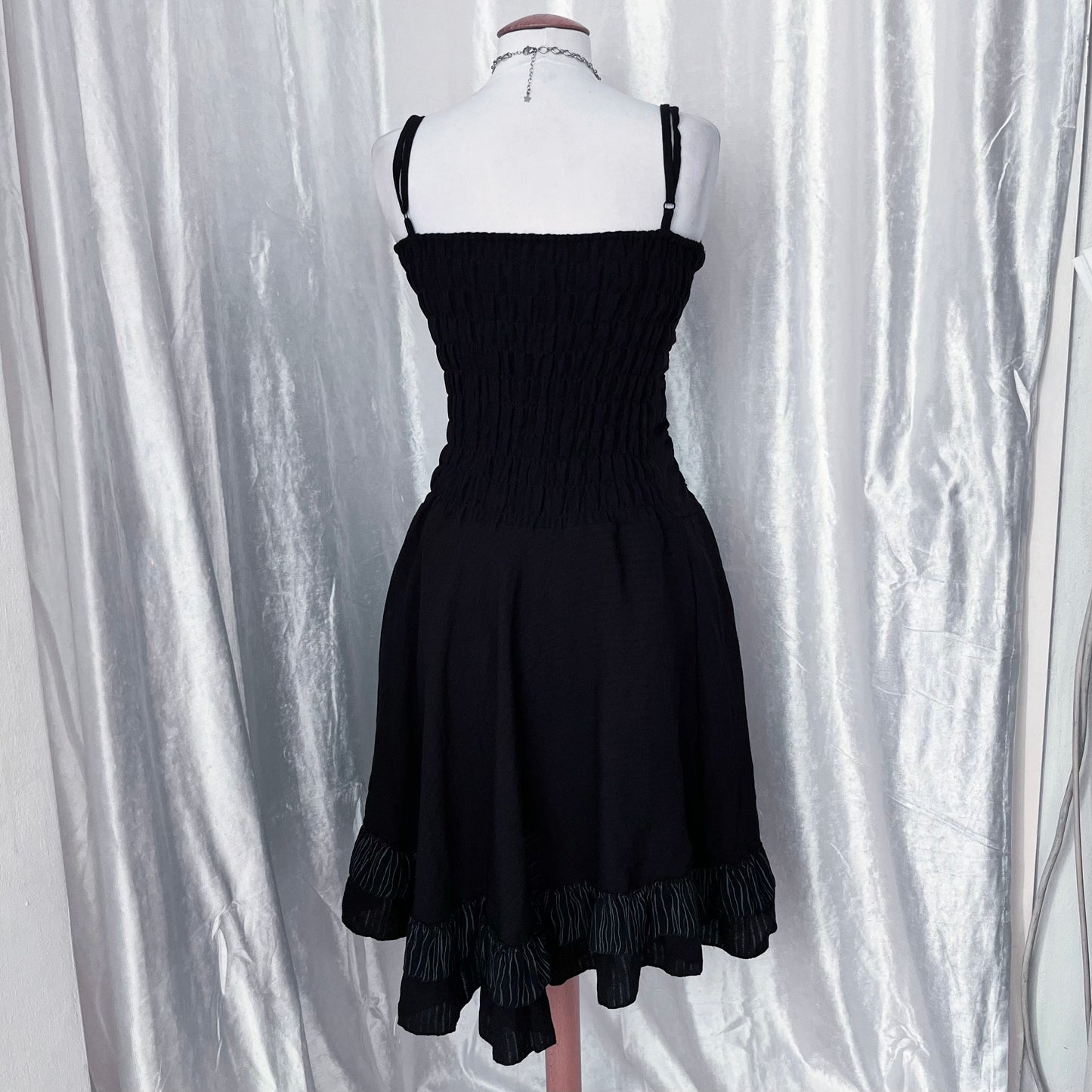 Gothic lolita black summer dress 🖤🪽