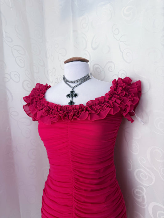 Pink mermaid dress ππ§π»ββοΈ