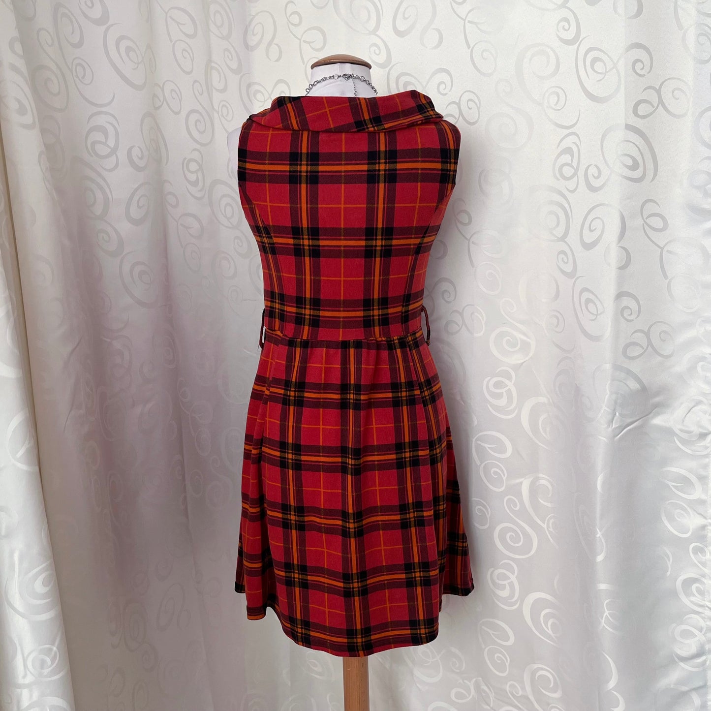 Alternative punk style tartan dress 🎸❤️