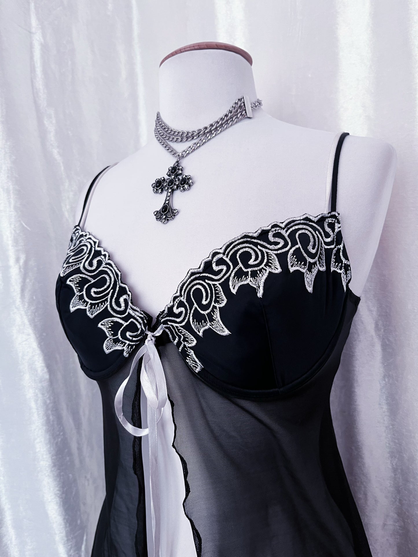 Dark fairy black bustier top 🖤🧚🏼♂️