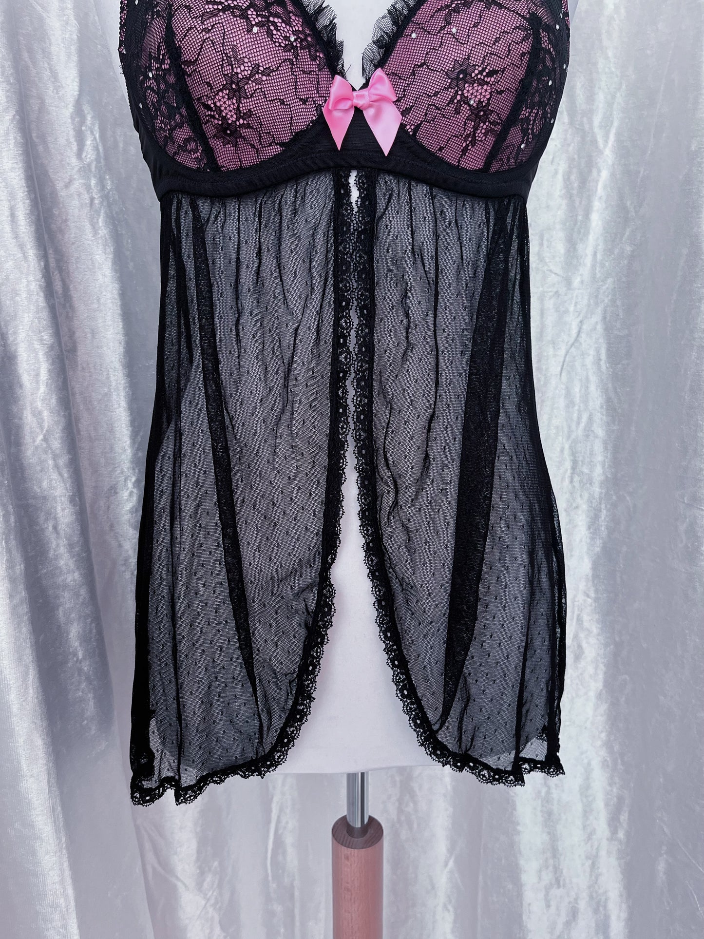 Fairy mesh & lace bustier top 🎀