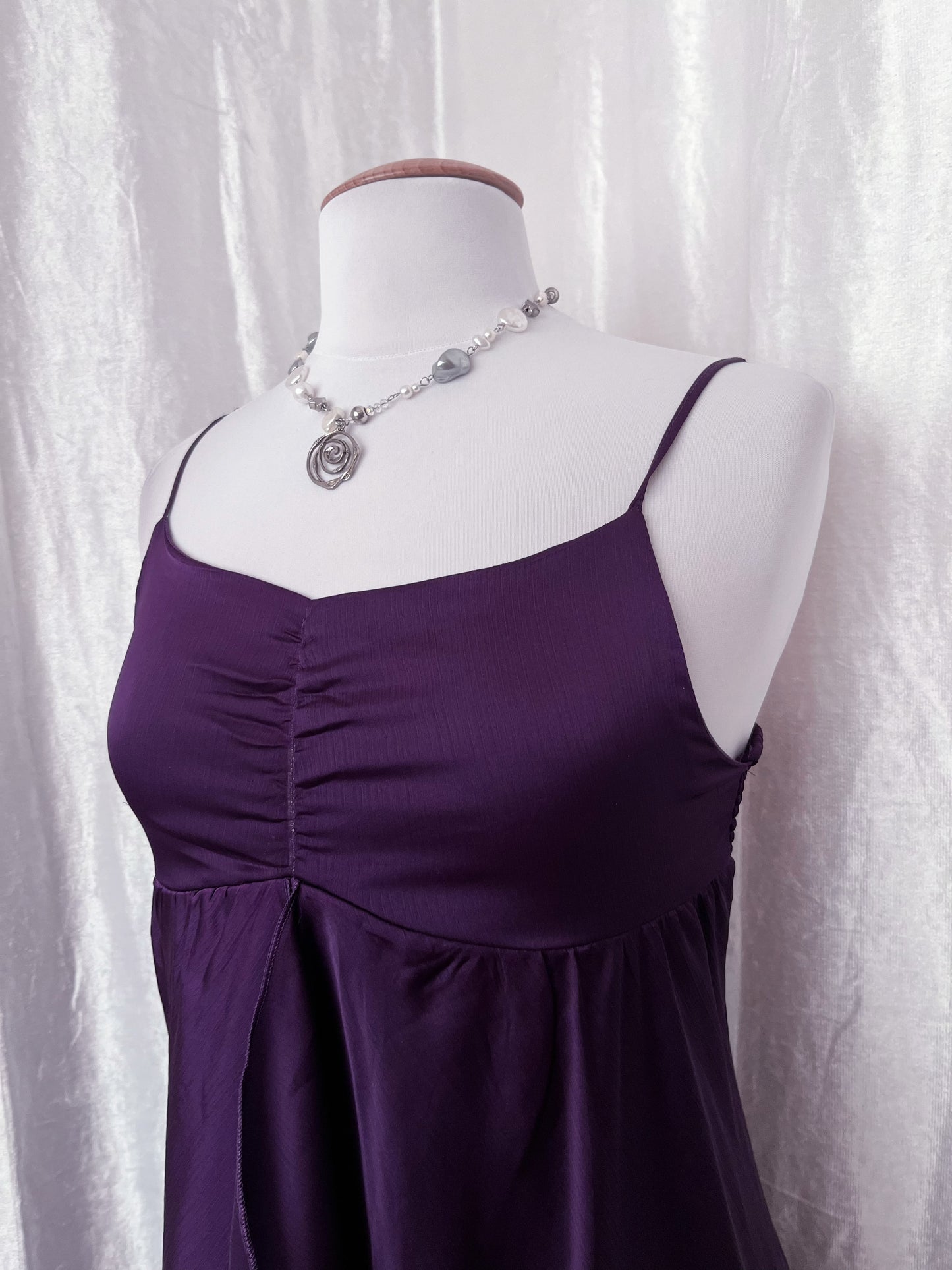 00βs whimsy fairy purple double-layered dress π§π»ββοΈπ