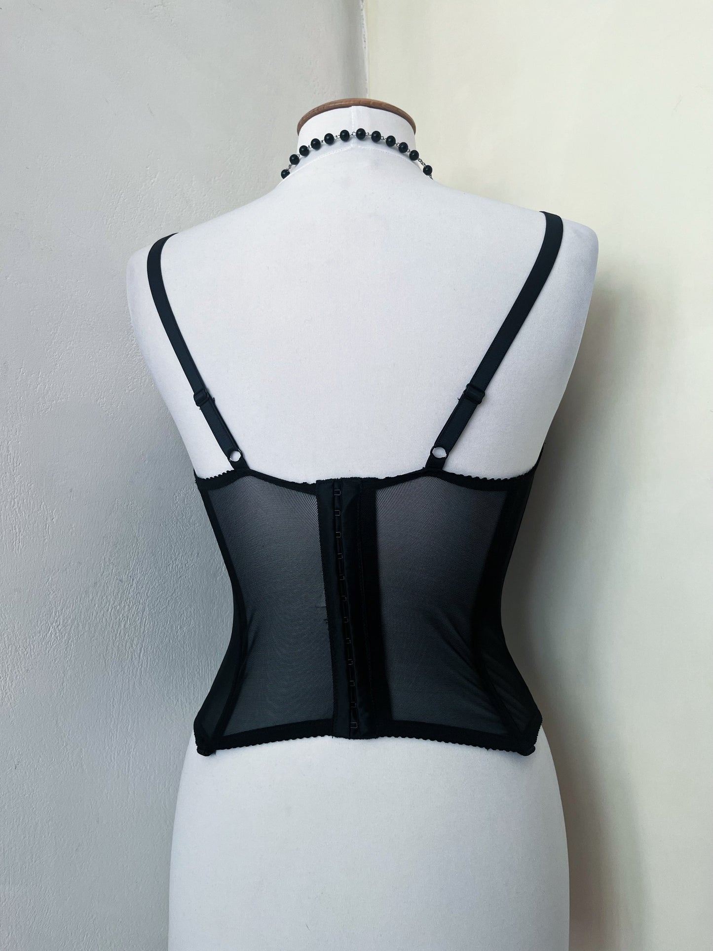 Iconic polka dot mesh corset 🧚🏽♀️