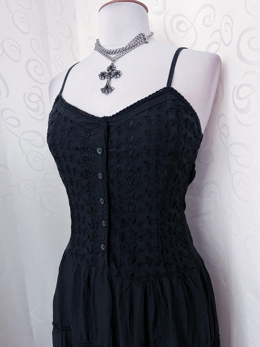 00βs gothic cotton dress π¦